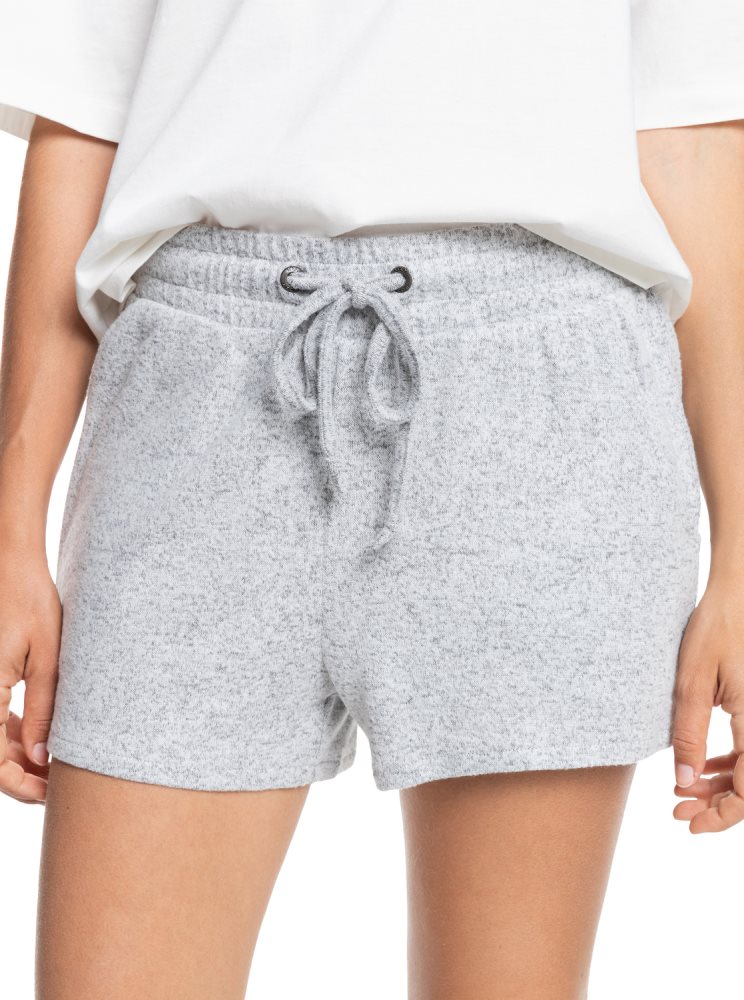 Shorts Roxy bidden Summer Sweatshorts Grise Femme | ENA-30870567