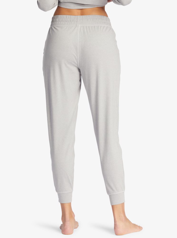 Pantalon Roxy Sun Might Shine Workout Grise Femme | DCA-89397002