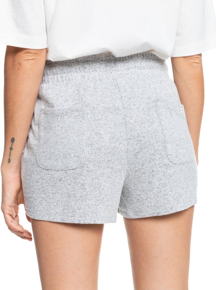 Shorts Roxy bidden Summer Sweatshorts Grise Femme | ENA-30870567