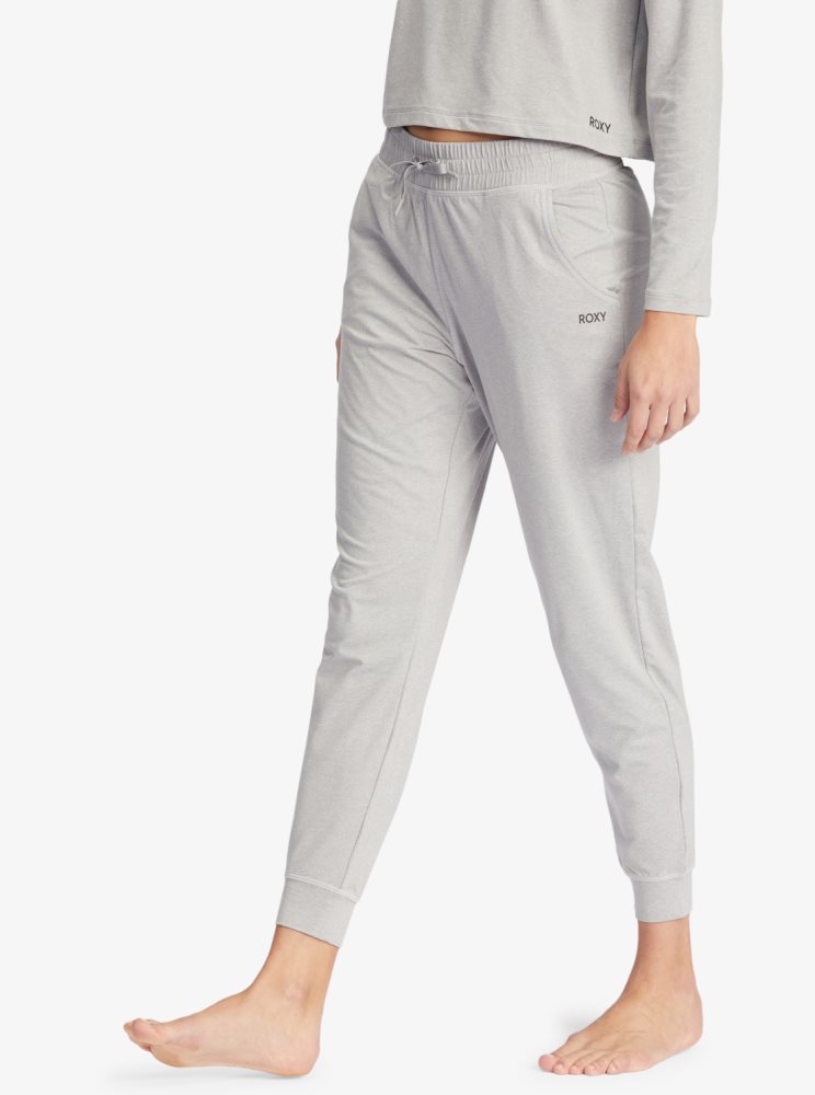 Pantalon Roxy Sun Might Shine Workout Grise Femme | DCA-89397002