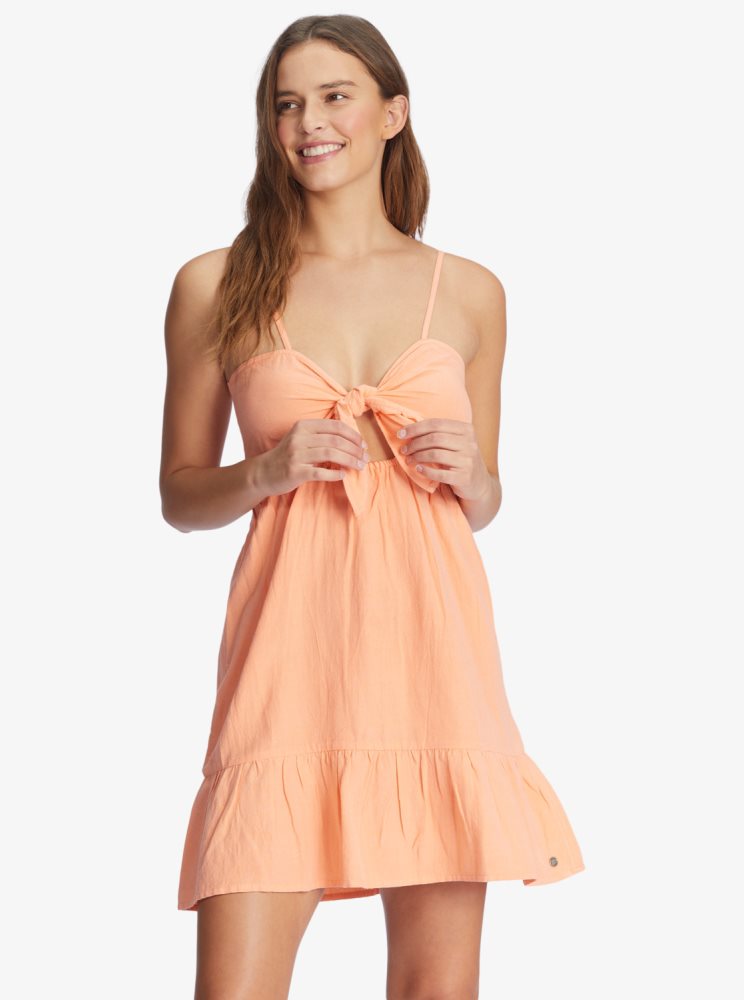 Peignoir Roxy Moonlit Tide Corta Length Lanières Rose Femme | ZAD-63746430