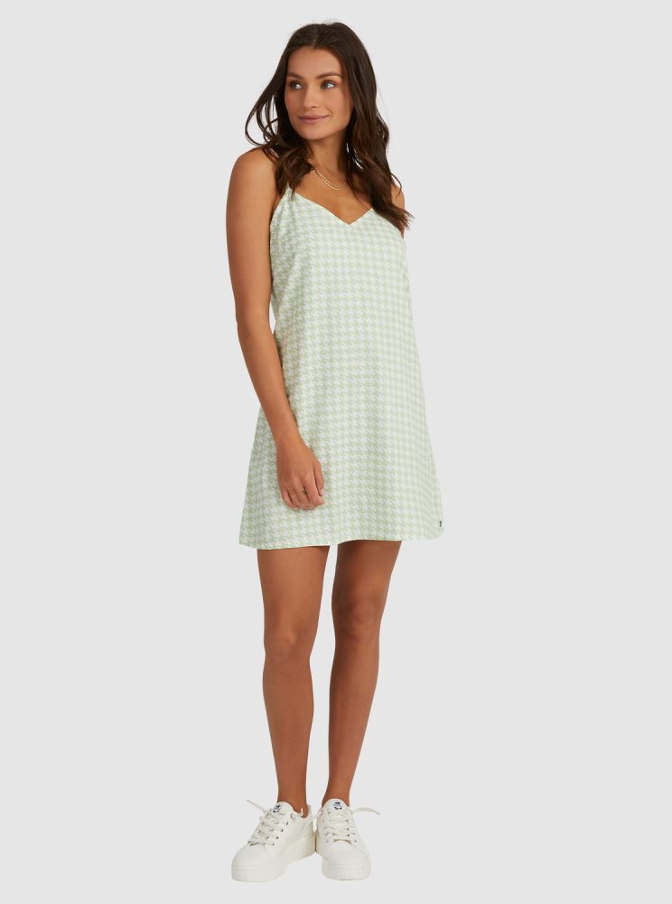 Peignoir Roxy Shine A Light Woven Lanières Vert Femme | HYL-87529708