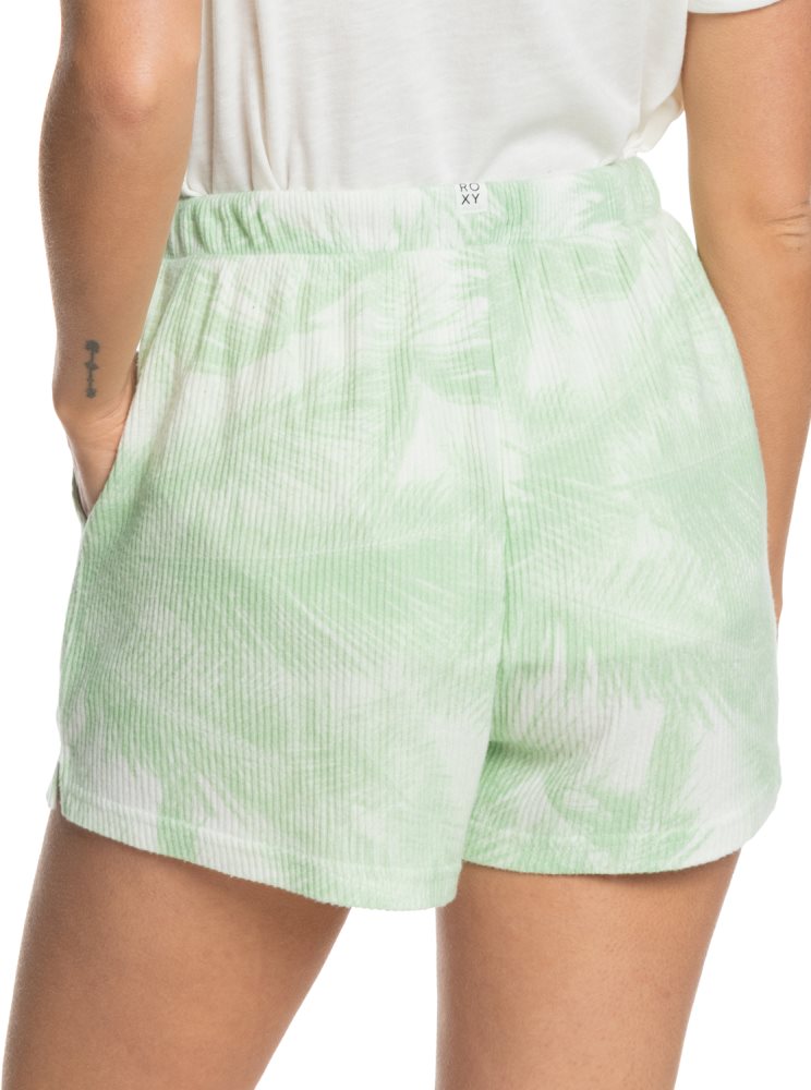 Shorts Roxy Endless Daze Rib Vert Femme | LZH-77031318