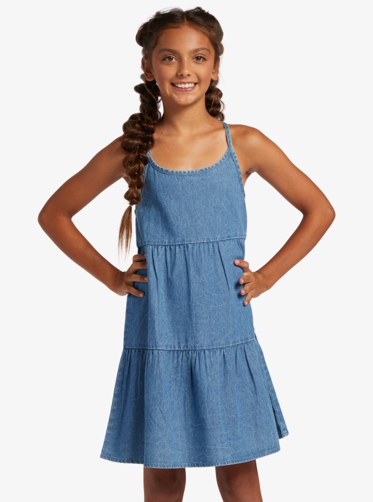 Peignoir Roxy Cool For The Summer Mini Bleu Enfant | WON-49043745