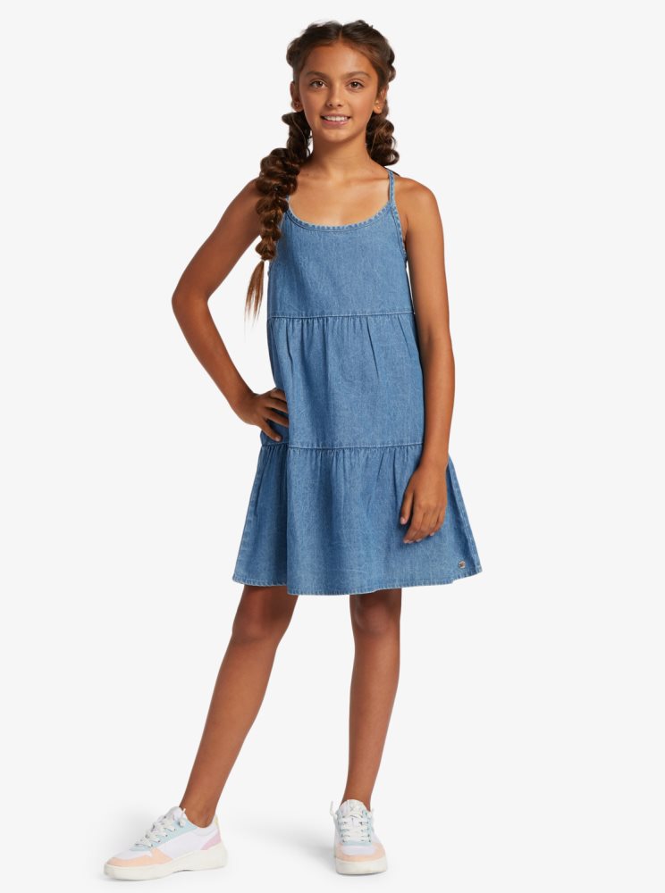 Peignoir Roxy Cool For The Summer Mini Bleu Enfant | WON-49043745