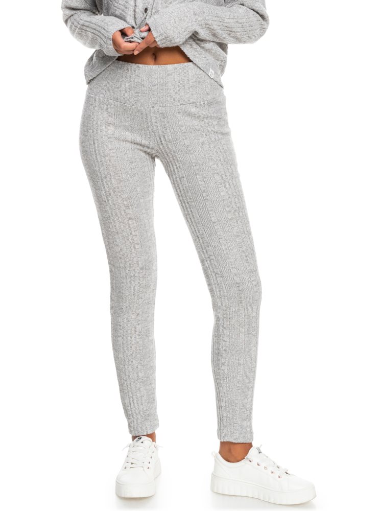 Pantalon Roxy Lazy Day Non-Denim Grise Femme | RNF-52510259