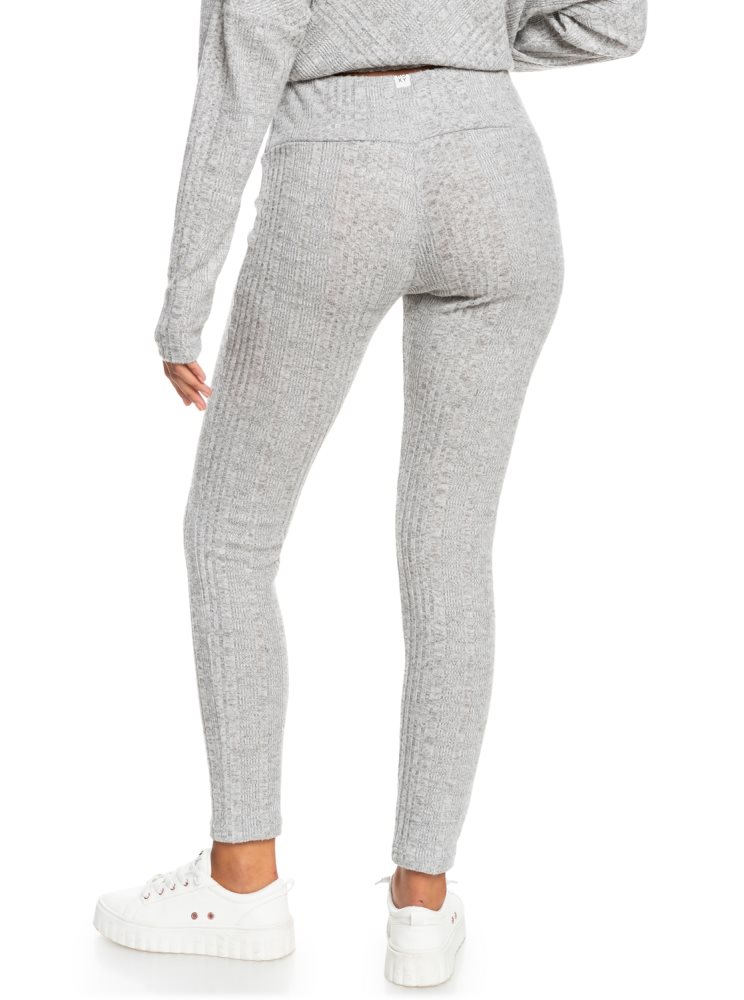 Pantalon Roxy Lazy Day Non-Denim Grise Femme | RNF-52510259