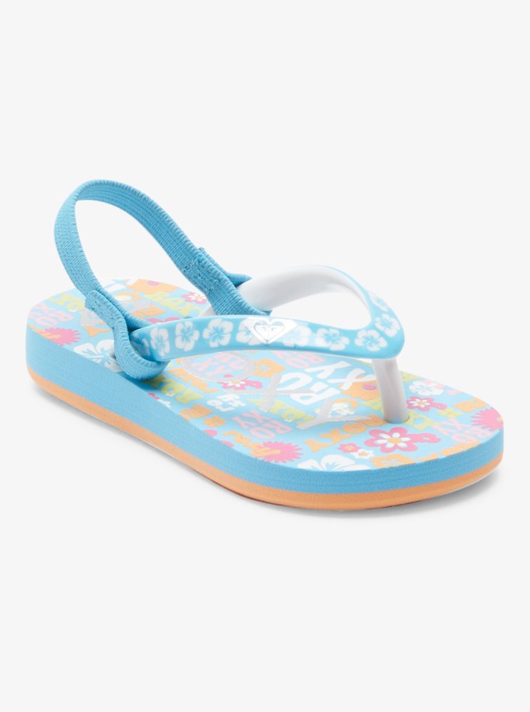 Sandales Roxy Pebbles Bleu Enfant | CJG-44002458