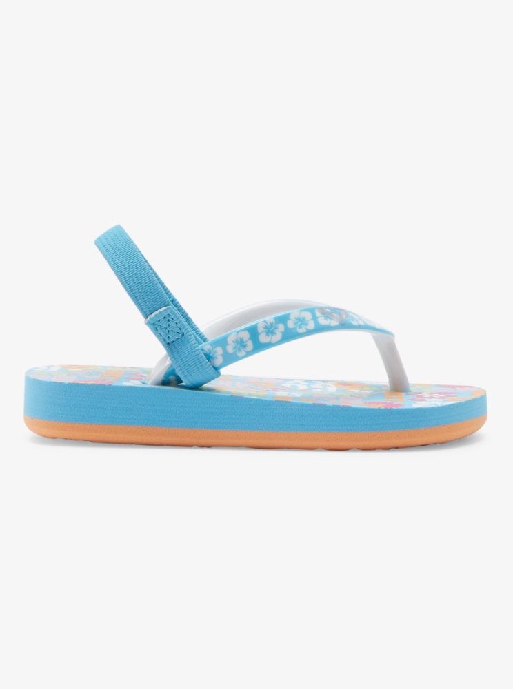 Sandales Roxy Pebbles Bleu Enfant | CJG-44002458