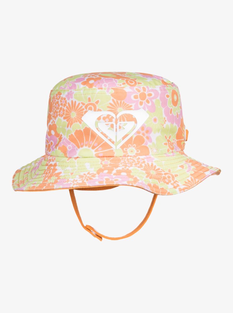 Chapeaux Roxy 2-7 New Bobby Reversible Swim Orange Enfant | FYW-44815380