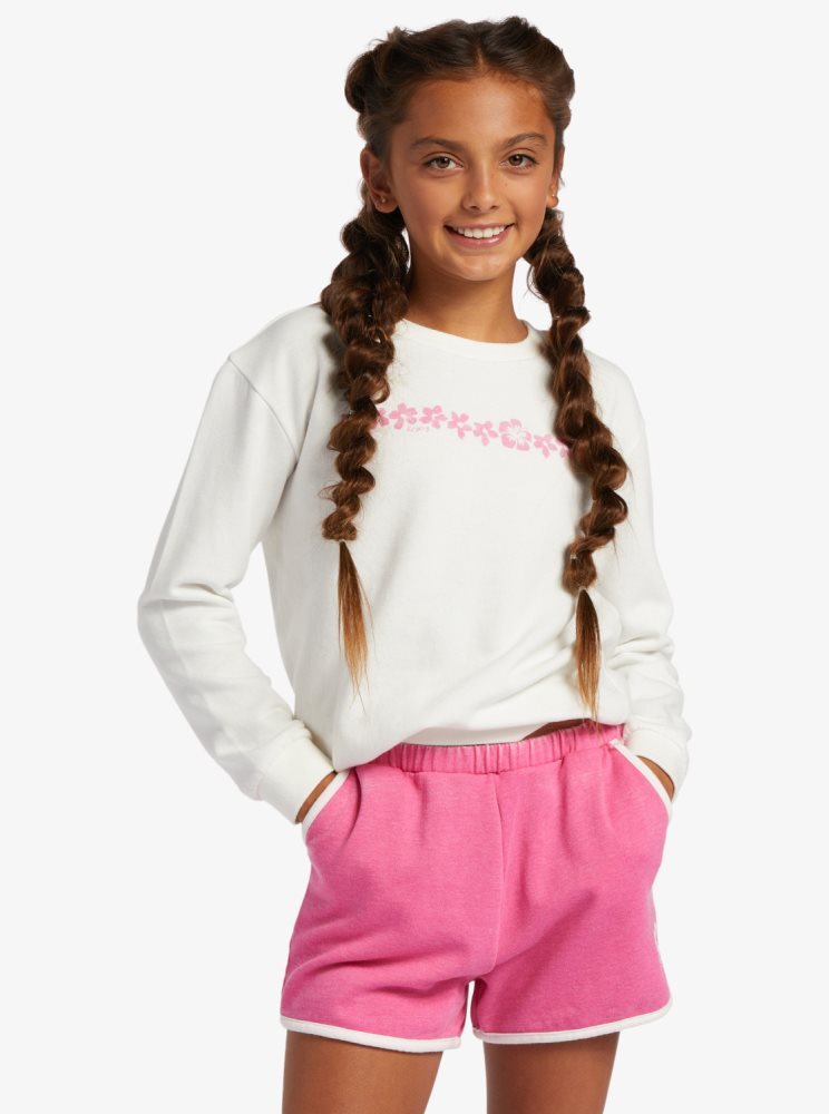 Shorts Roxy Looking Back To Yesterday Sweat Rose Enfant | EWF-36963475