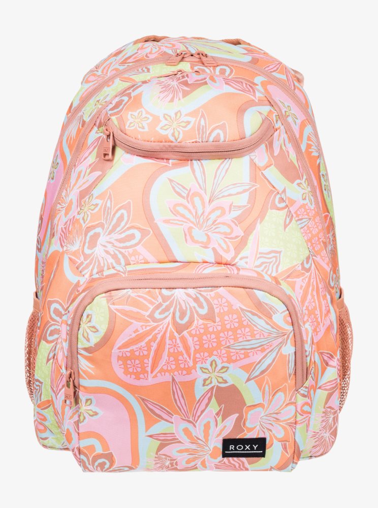 Sacs à Dos Roxy Shadow Swell Printed 24L Medium Orange Femme | YCY-45166825