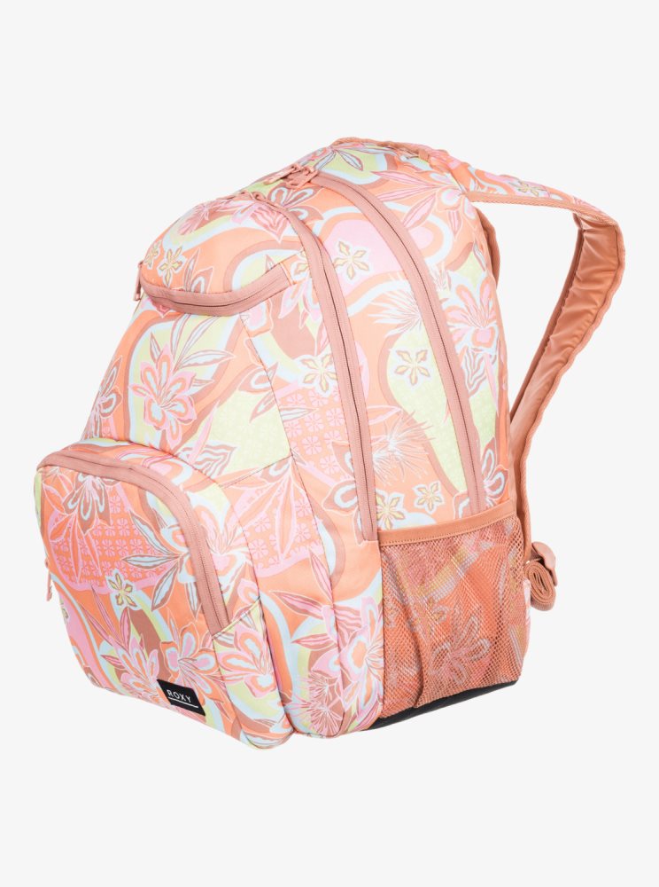 Sacs à Dos Roxy Shadow Swell Printed 24L Medium Orange Femme | YCY-45166825