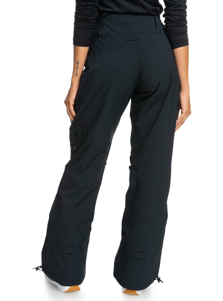 Pantalon Ski Roxy Wood Rose Insulated Noir Femme | VUF-31367610