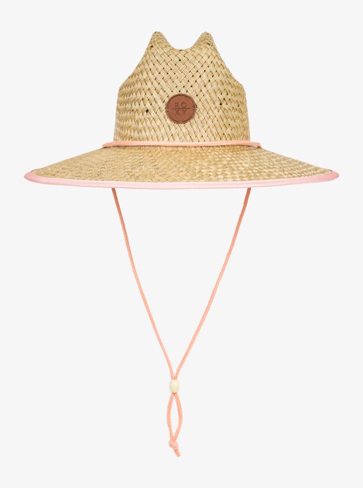 Chapeaux Roxy 7-16 Pina To My Colada Sun Corail Enfant | TUY-97467981