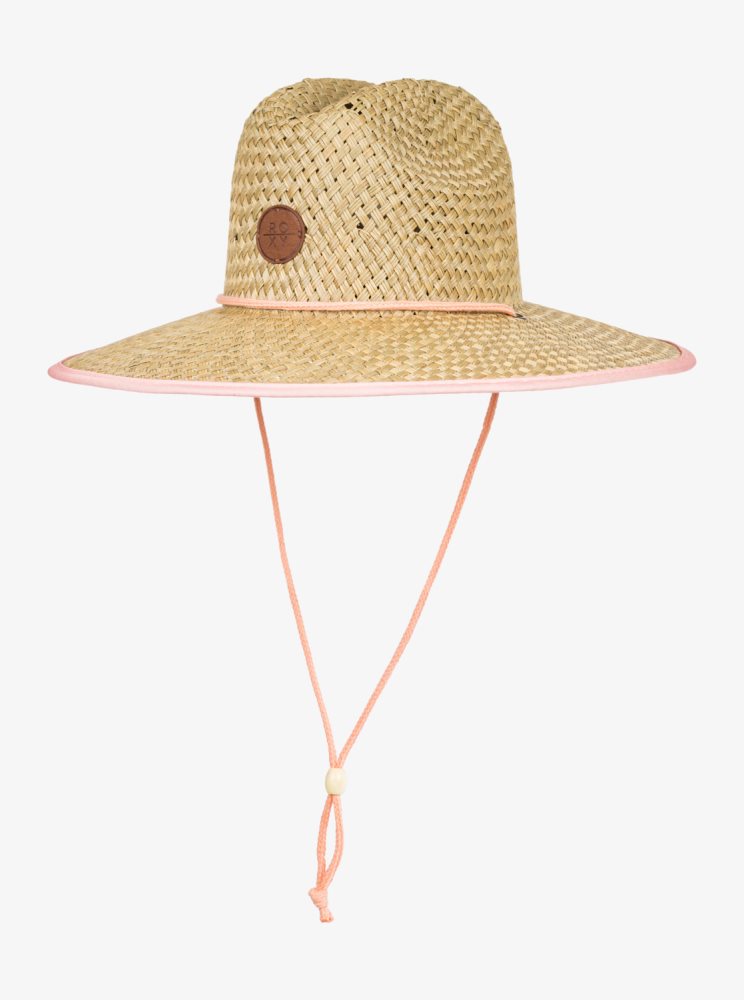 Chapeaux Roxy 7-16 Pina To My Colada Sun Corail Enfant | TUY-97467981