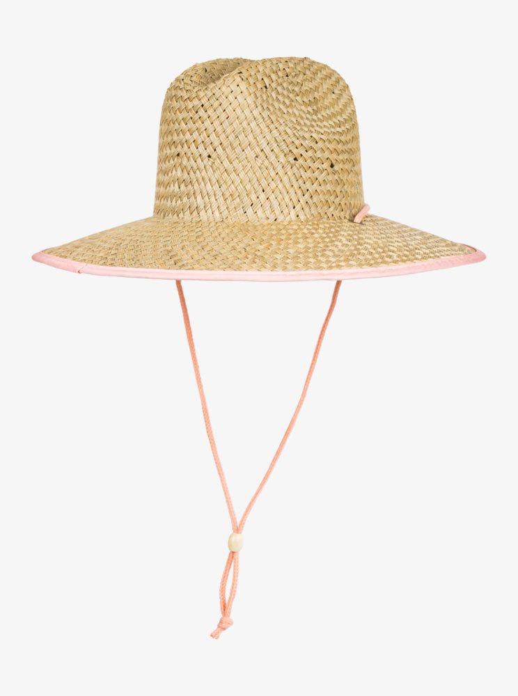 Chapeaux Roxy 7-16 Pina To My Colada Sun Corail Enfant | TUY-97467981