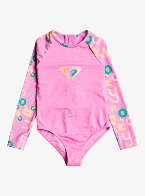 Rashguards Roxy 2-7 Funny Bambino Long Sleeve One-Piece Violette Enfant | VFK-73412350