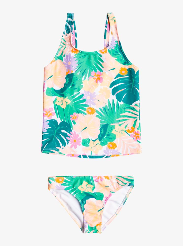 Tankinis Roxy 2-7 Paradisiac Island Two Piece Menthe Enfant | JFR-16999985