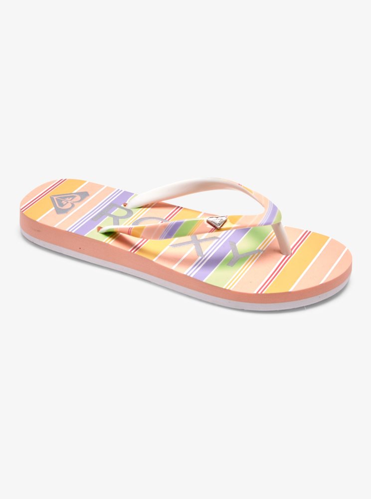 Sandales Roxy 4-16 Pebbles Stripes Enfant | JQK-04706238