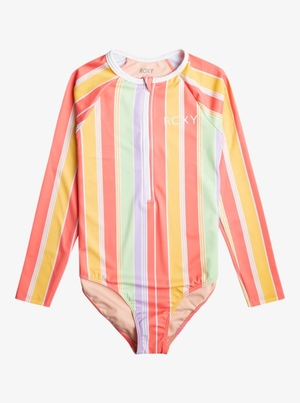 Maillots De Bain Roxy 7-16 Ocean Treasure Long Sleeve Corail Enfant | UQC-62618715