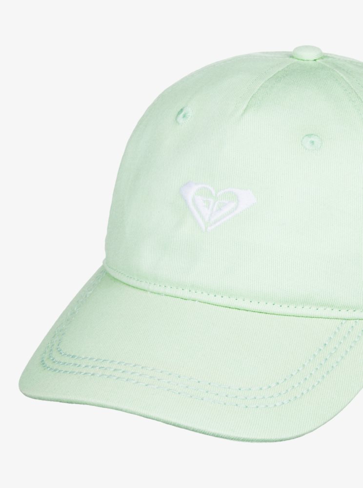 Casquettes Roxy 4-16 Dear Believer Baseball Vert Enfant | CWG-79769517