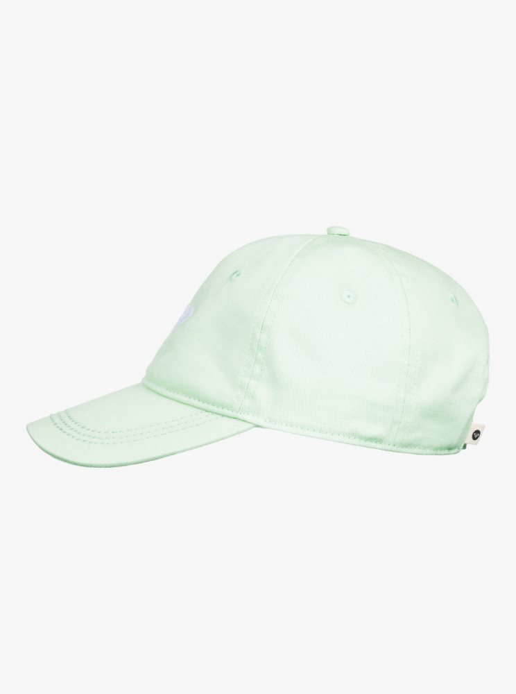 Casquettes Roxy 4-16 Dear Believer Baseball Vert Enfant | CWG-79769517