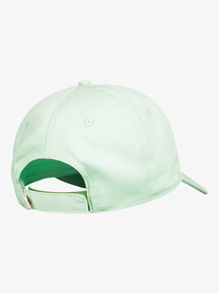 Casquettes Roxy 4-16 Dear Believer Baseball Vert Enfant | CWG-79769517