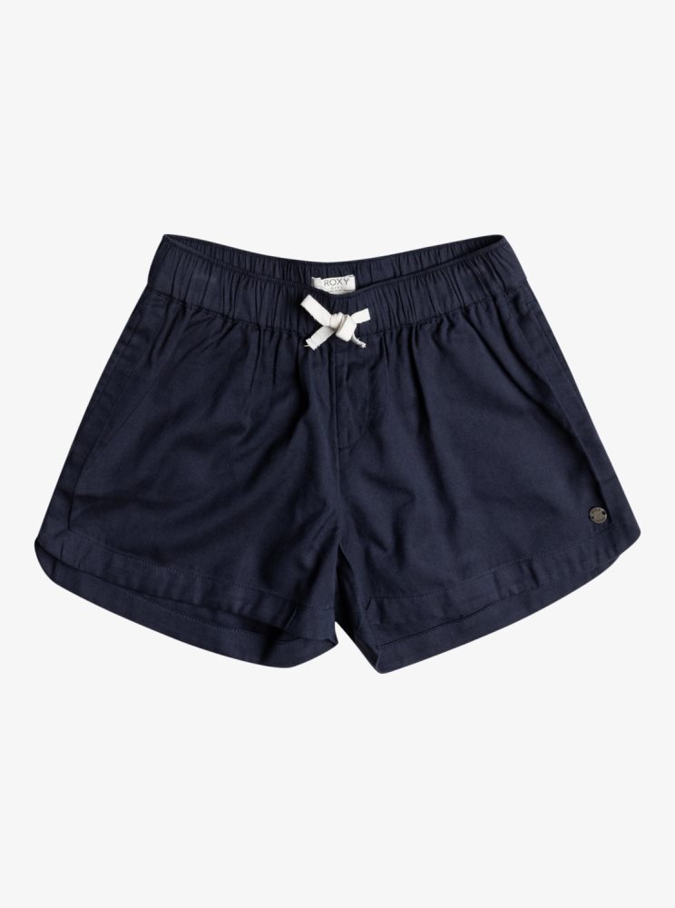 Shorts Roxy 4-16 Una Mattina Elastic Taille Indigo Enfant | CFS-89442640