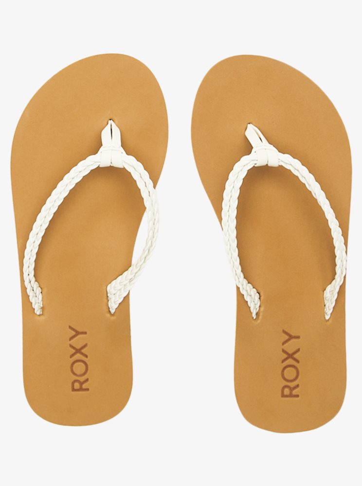 Tong Roxy 4-16 Costas Blanche Enfant | ZCQ-47659501