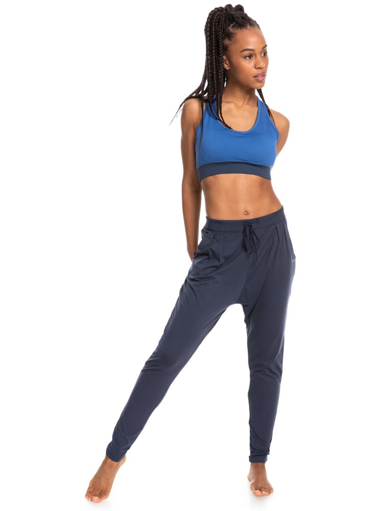 Pantalon Roxy Rise Up In Love Workout Indigo Femme | MEO-70818141