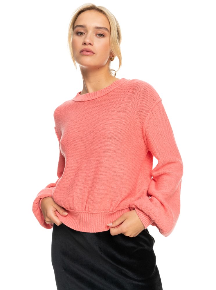 Sweats Roxy Loft Music Pullover Rose Femme | VFX-61150421