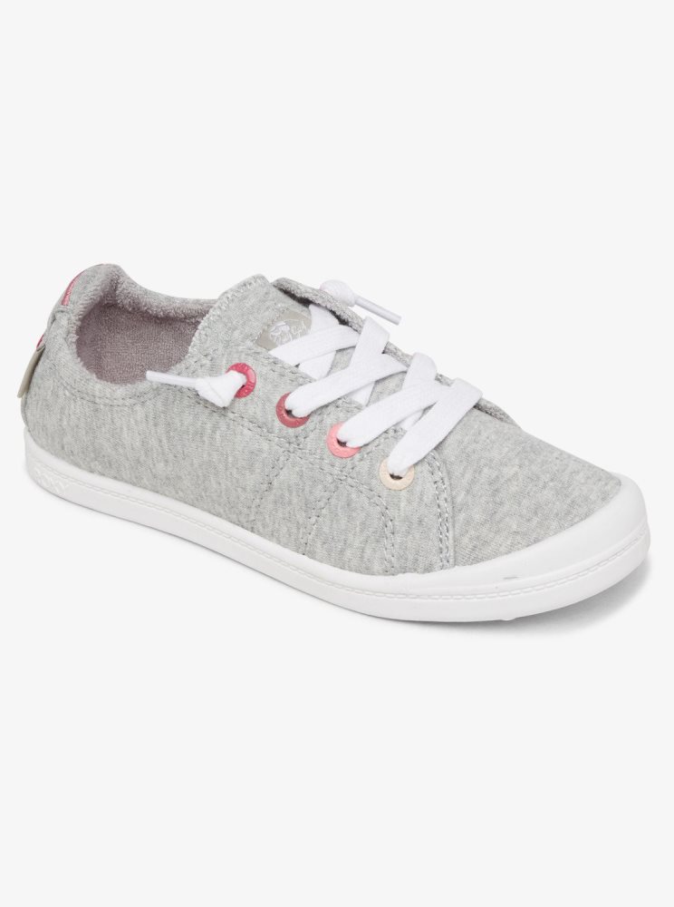 Slip On Roxy 4-16 Bayshore Grise Enfant | VHE-13963365