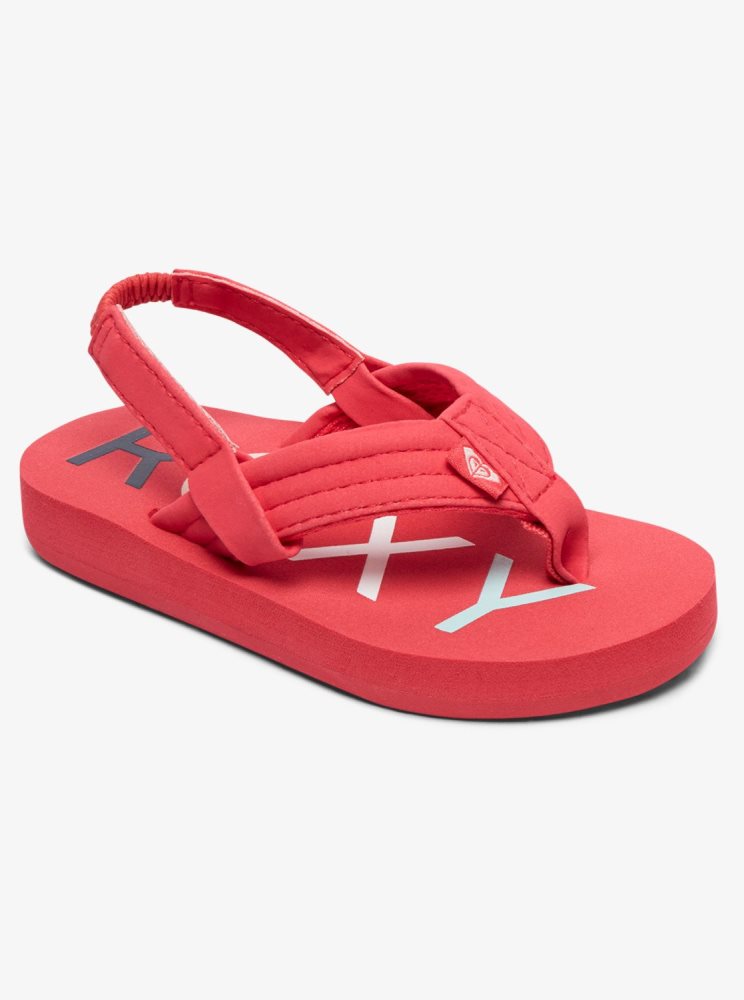 Sandales Roxy Vista Rouge Enfant | LTW-84771722