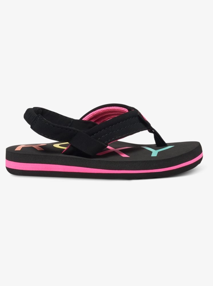 Sandales Roxy Vista Noir Enfant | AMQ-29068856