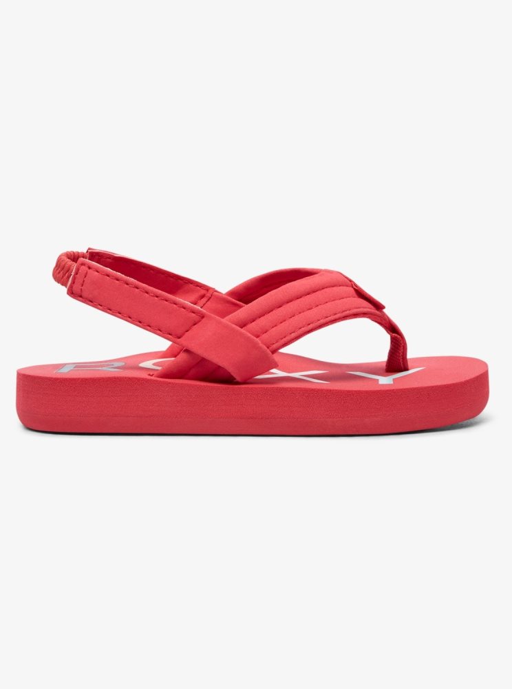 Sandales Roxy Vista Rouge Enfant | LTW-84771722