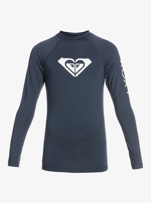 Rashguards Roxy 7-16 Whole Hearted Long Sleeve UPF 50 Indigo Enfant | ECK-51885082