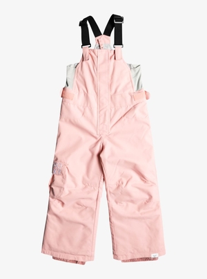 Pantalon Ski Roxy 2-7 Lola Insulated Bib Rose Enfant | CHF-78475921