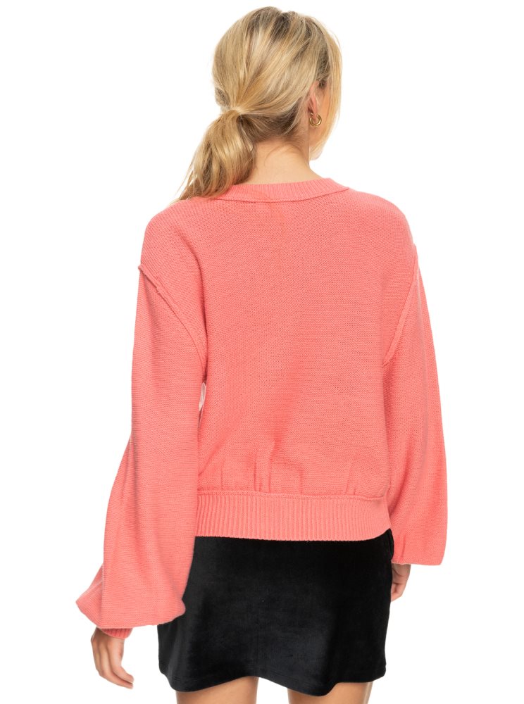 Sweats Roxy Loft Music Pullover Rose Femme | VFX-61150421