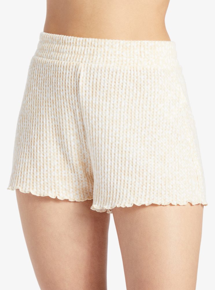 Shorts Roxy Twilight Mood Printed Blanche Femme | YSD-70256730