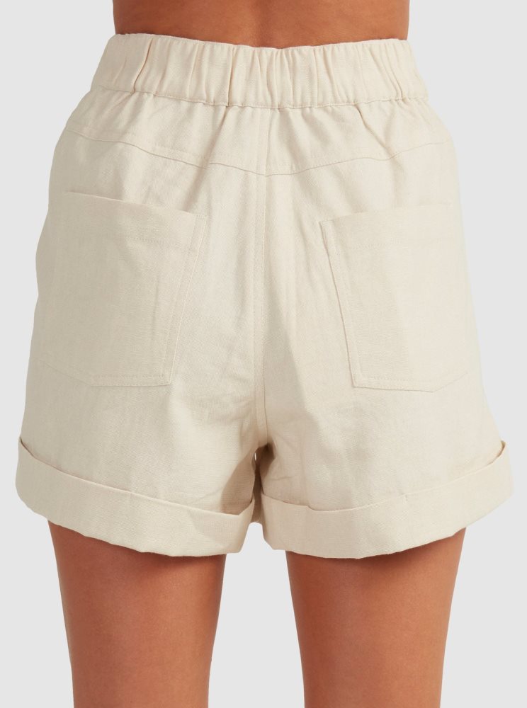 Shorts Roxy Alta Blanche Femme | THM-18530771