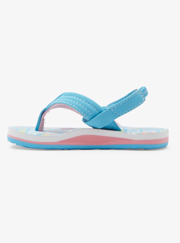 Sandales Roxy Vista Loreto Bleu Enfant | YXE-00474553