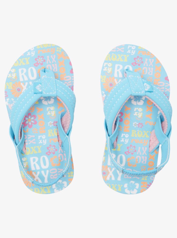 Sandales Roxy Vista Loreto Bleu Enfant | YXE-00474553