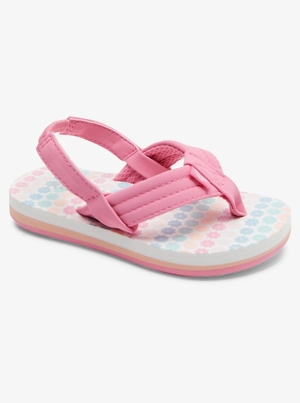 Sandales Roxy Vista Loreto Rose Blanche Enfant | JEU-43887867