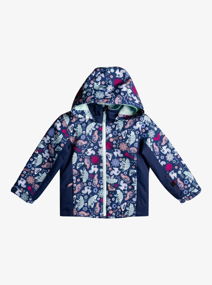 Veste De Ski Roxy 2-7 Neigey Tale Insulated Bleu Enfant | GNL-02537758