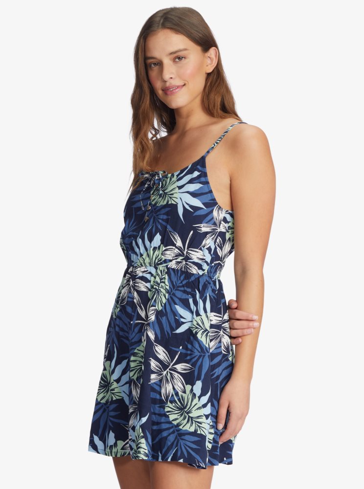 Peignoir Roxy Everything Is Fine Lanières Indigo Femme | BJG-31406112