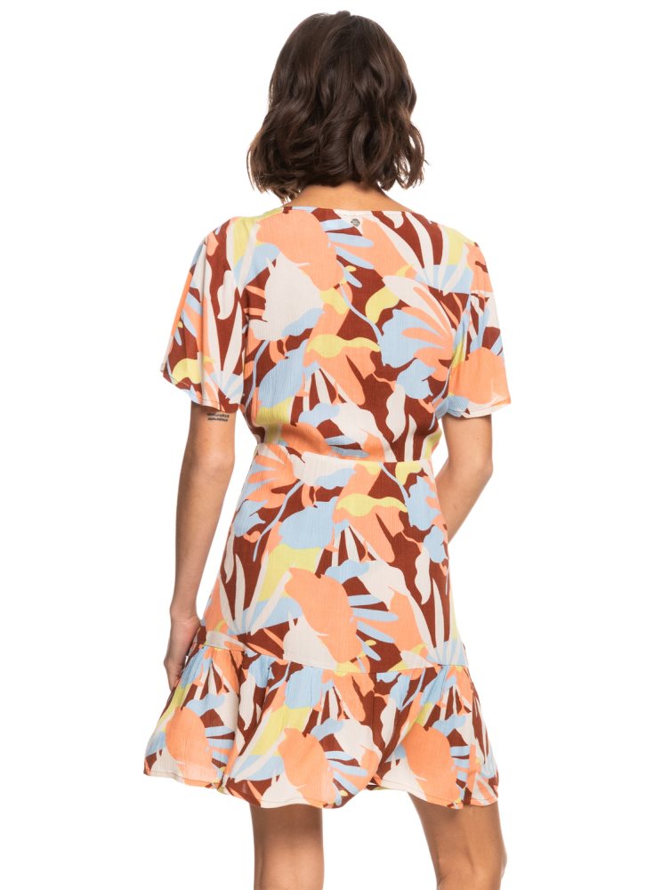 Peignoir Roxy Summer Flow Printed Mini Marron Femme | KXQ-78466600