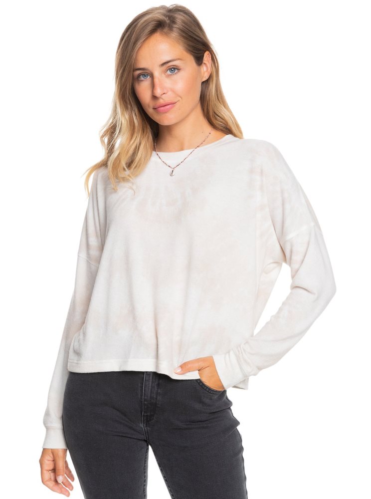 Hauts Roxy Current Mood Cozy Blanche Femme | LNT-49605577