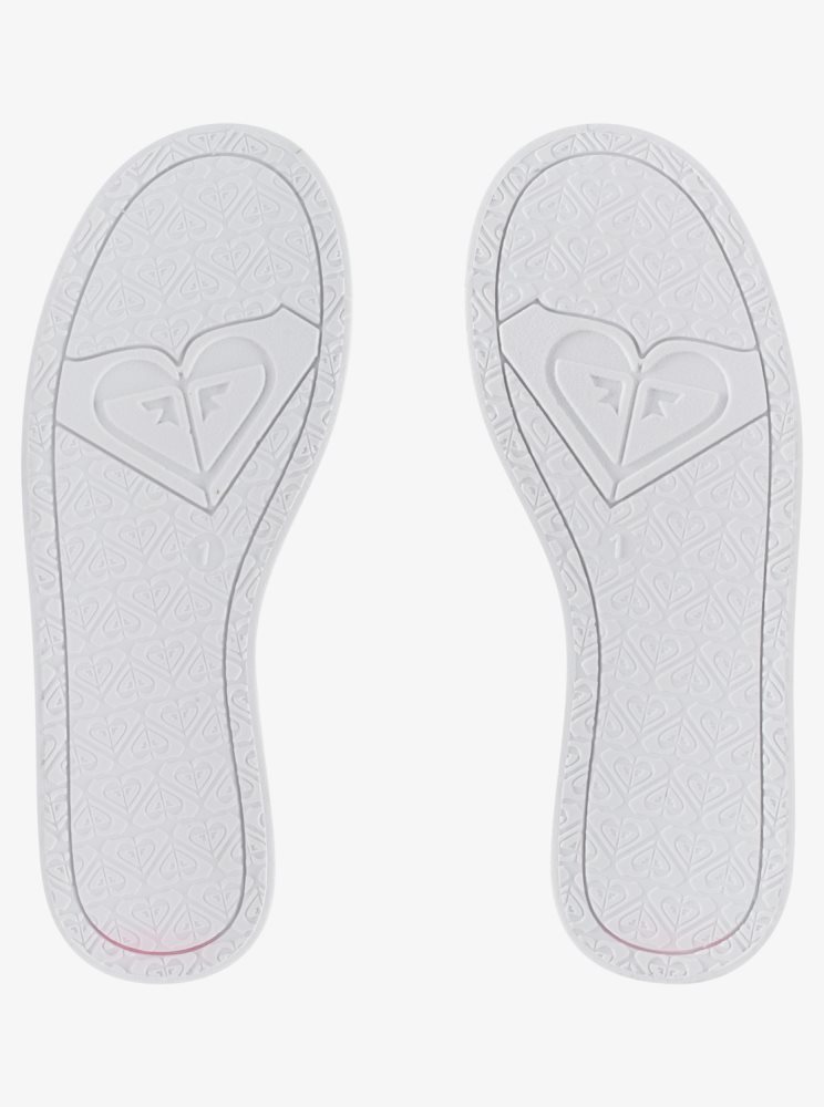 Slip On Roxy 4-16 Minnow Grise Rose Enfant | LSZ-30291289