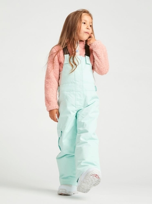 Pantalon Ski Roxy 2-7 Lola Insulated Bib Turquoise Clair Enfant | VEB-13692879